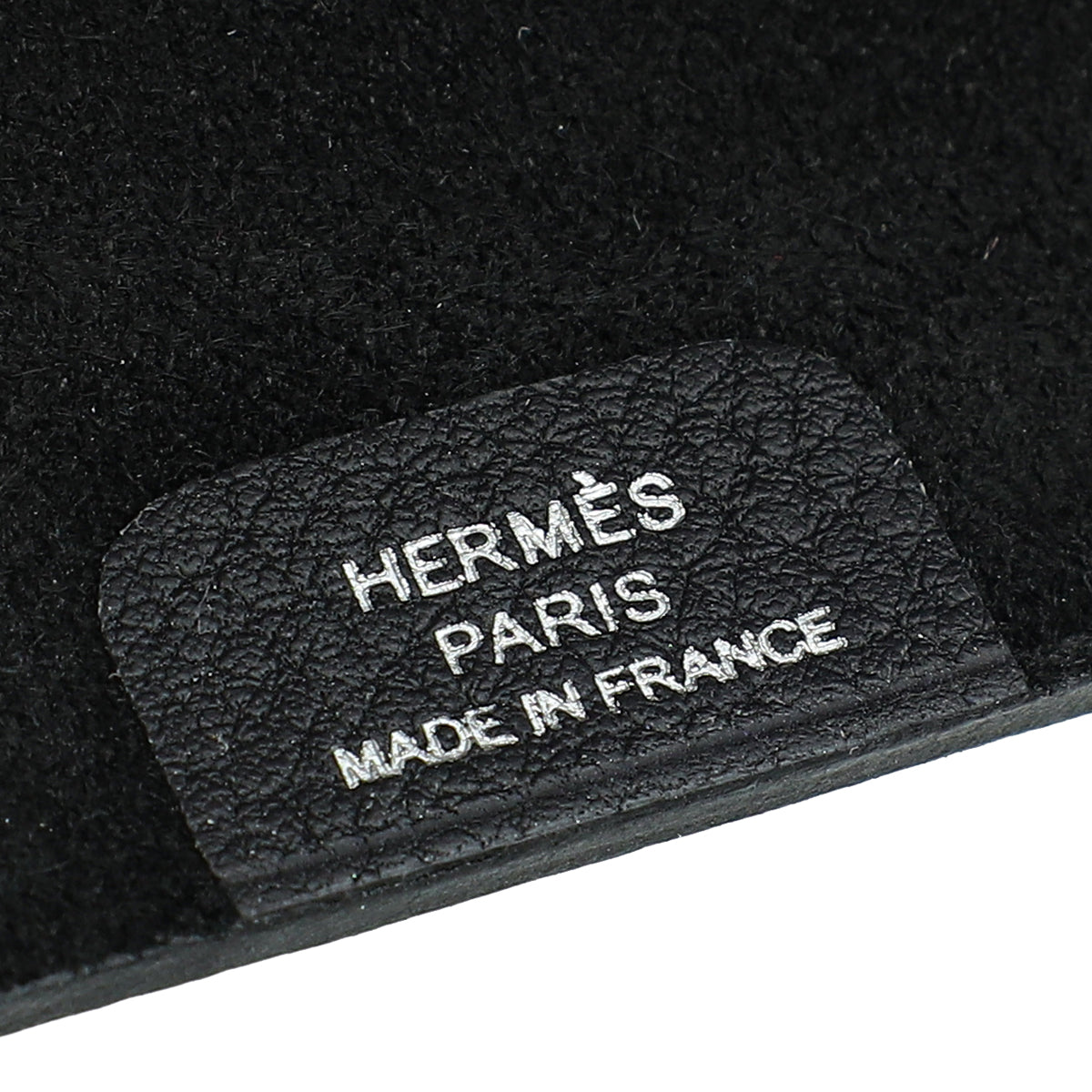 Hermes Noir Ulysse MM Notebook Cover W/3 Refill