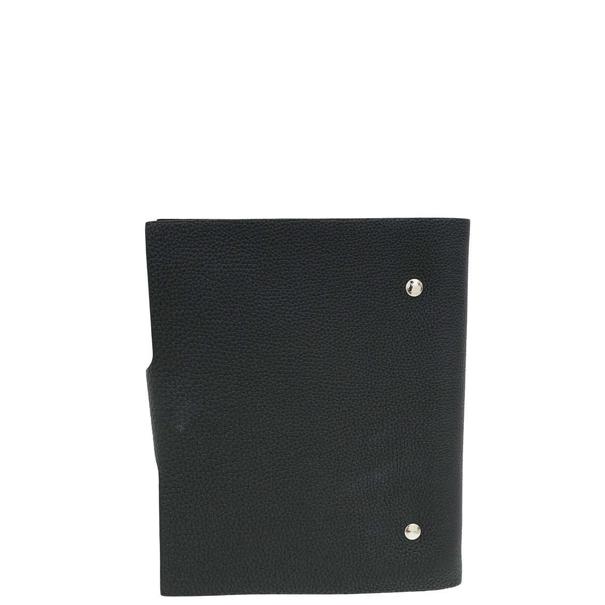 Hermes Noir Ulysse MM Notebook Cover W/3 Refill