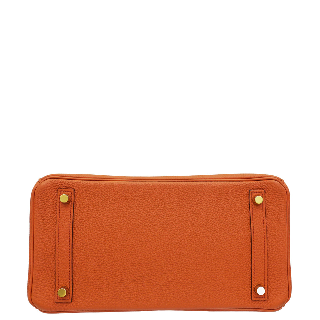 Hermes Cuivre Retourne Birkin 30 Bag