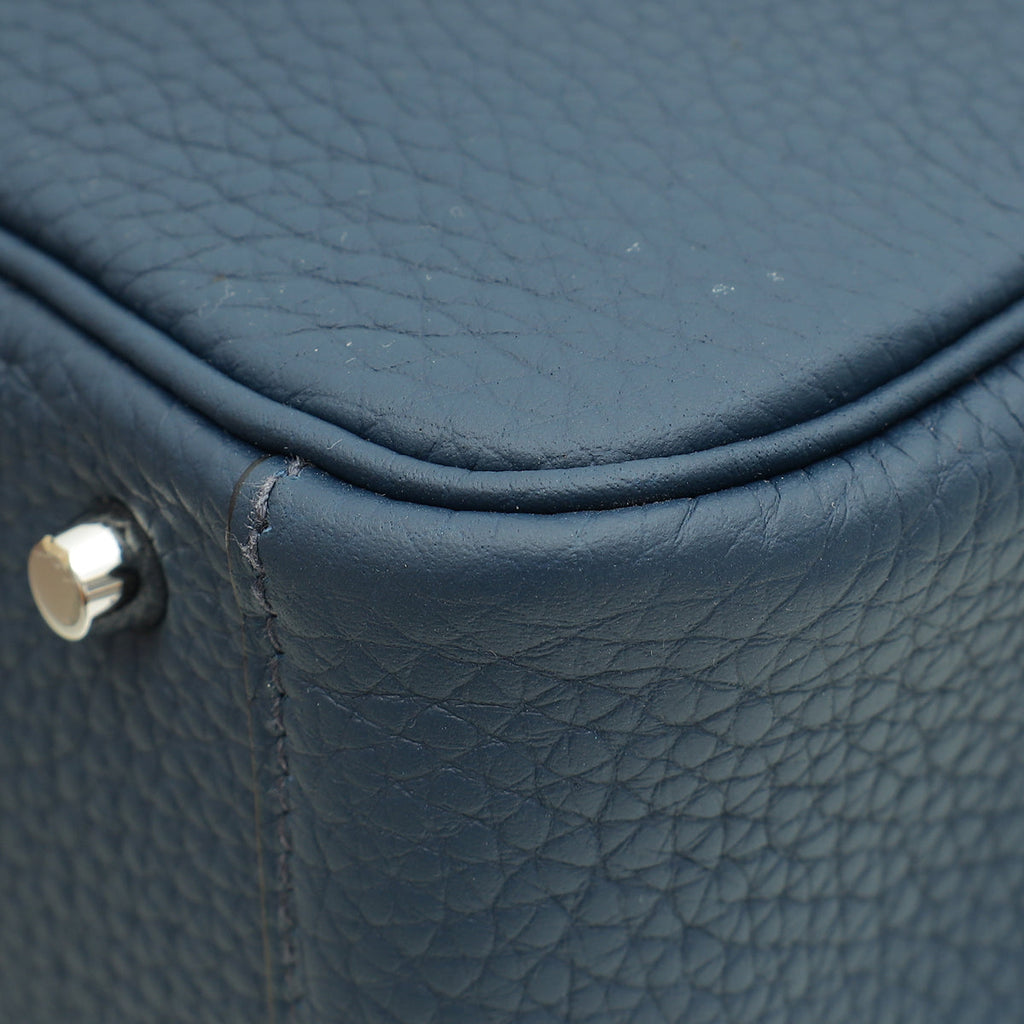 Hermes Bleu de Prusse Mini Lindy Bag