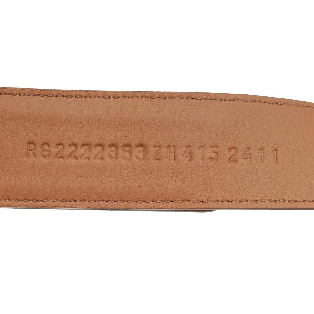 Hermes Marron Dore Chypre Sandal 41.5