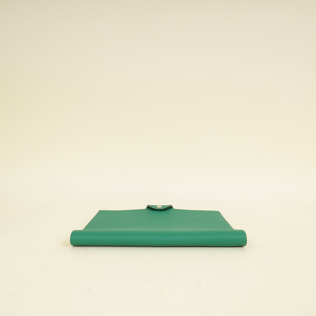 Hermes Vert Jade Ulysse MM Notebook Cover