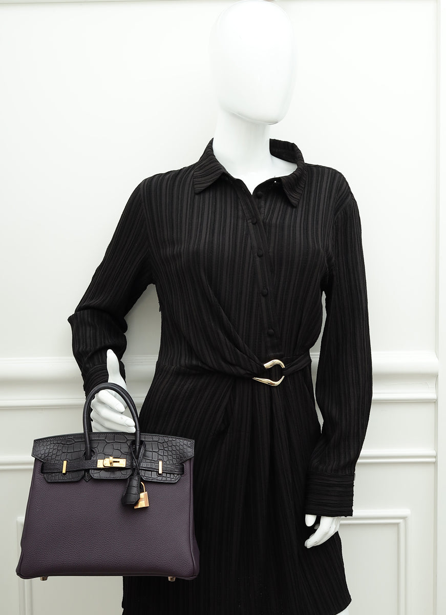 Hermes Bicolor Birkin Touch 25 Bag