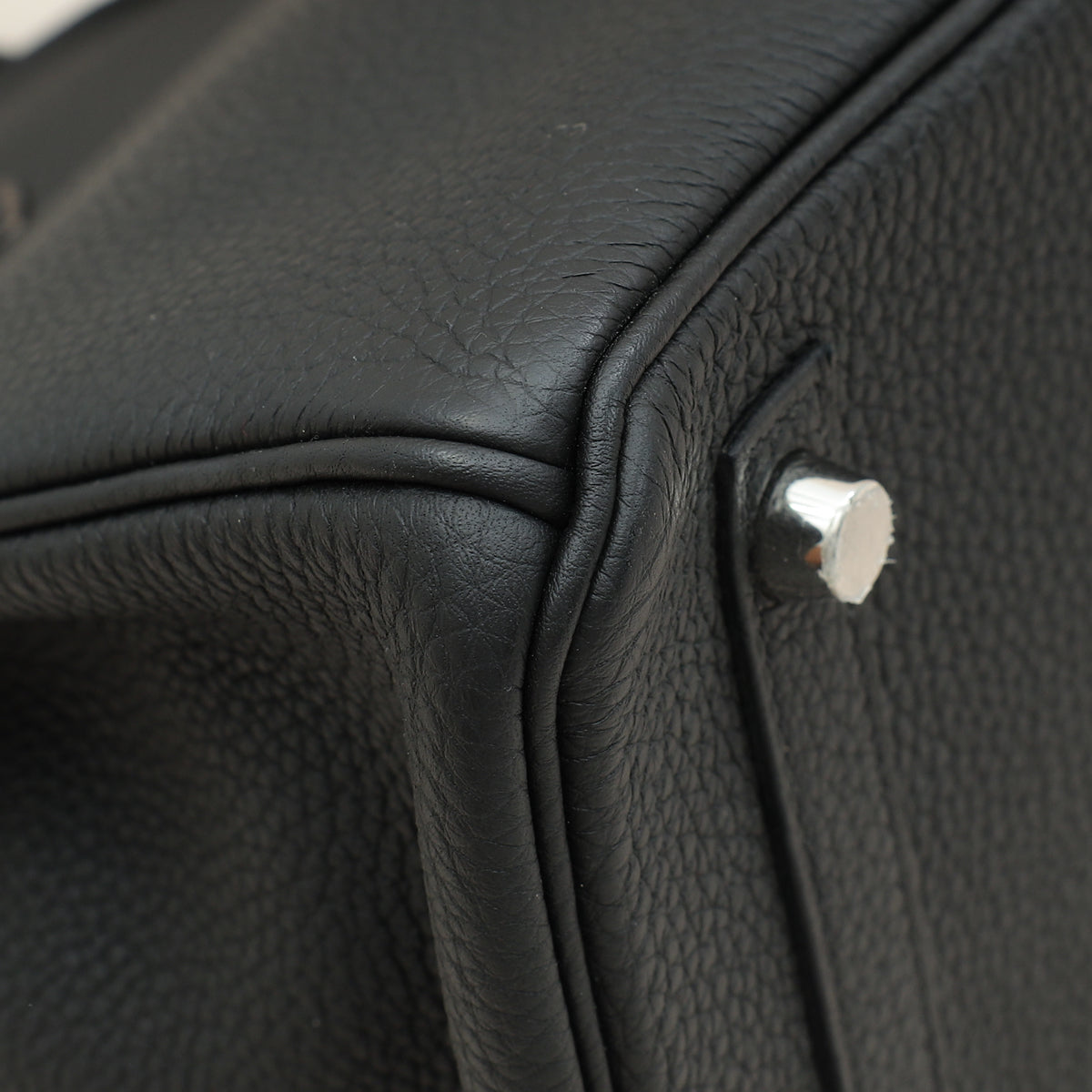 Hermes Noir Birkin Touch 30 Bag