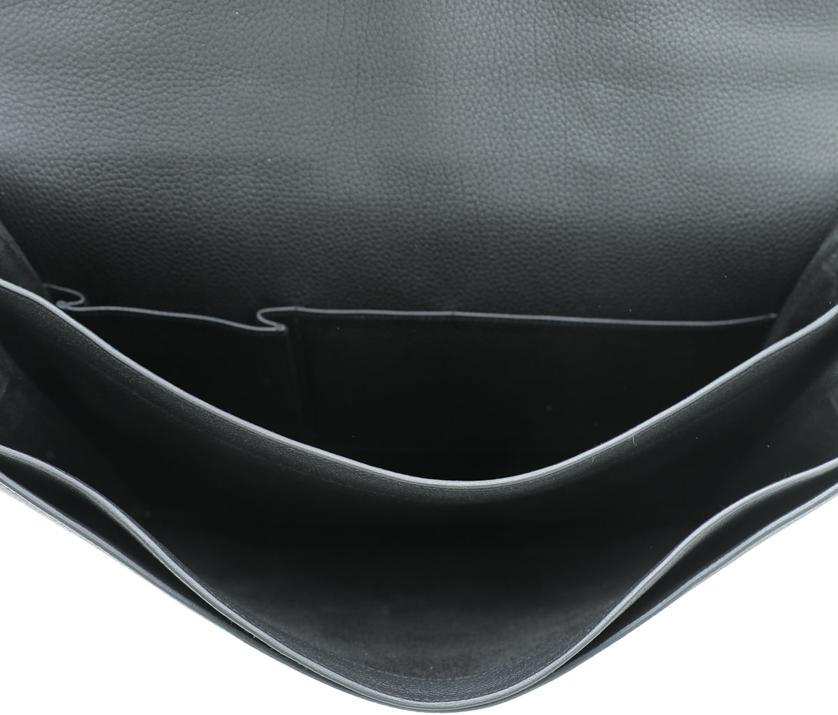 Hermes Noir Sac a Depeches 2 Messenger Bag