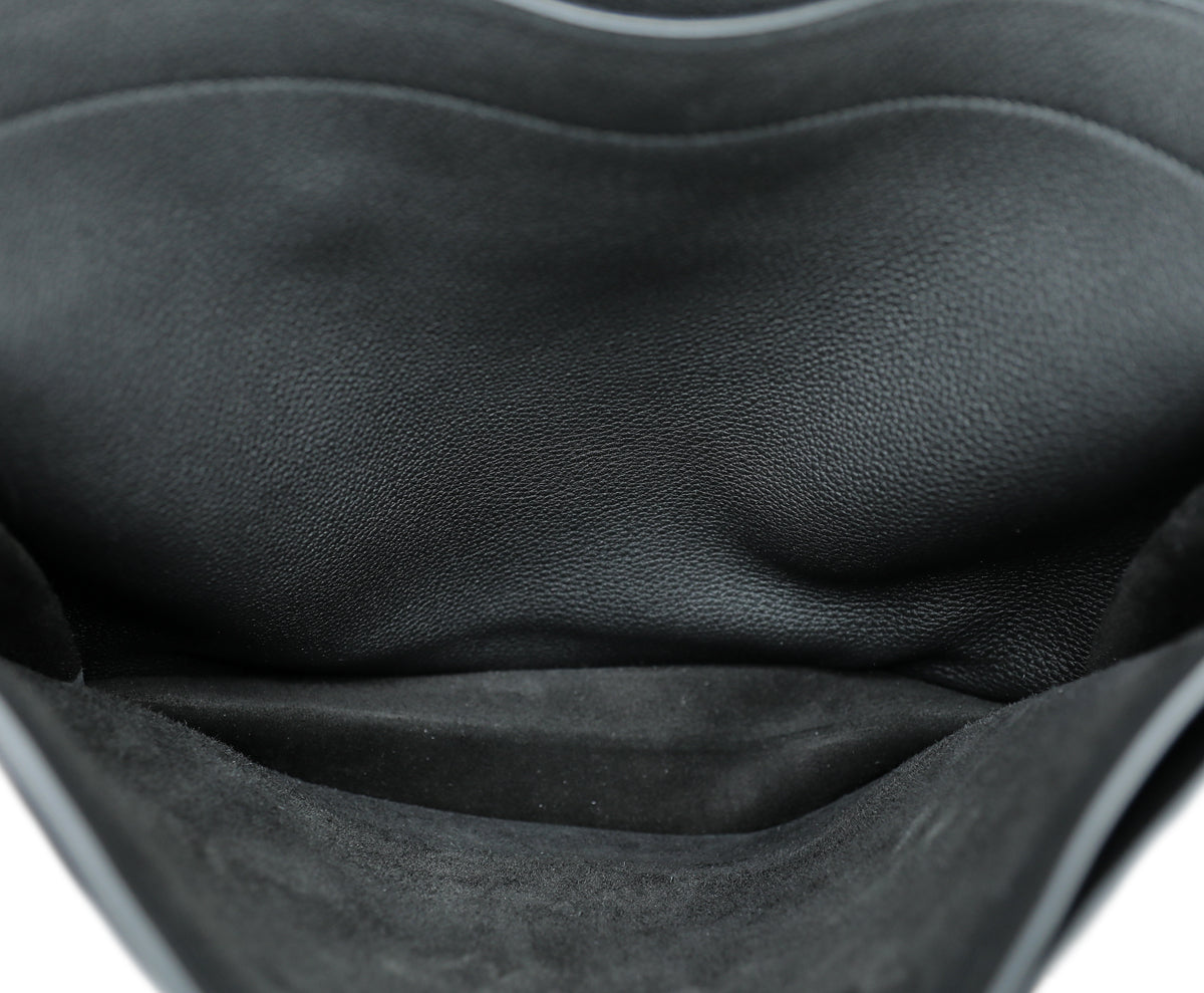 Hermes Noir Sac a Depeches 2 Messenger Bag