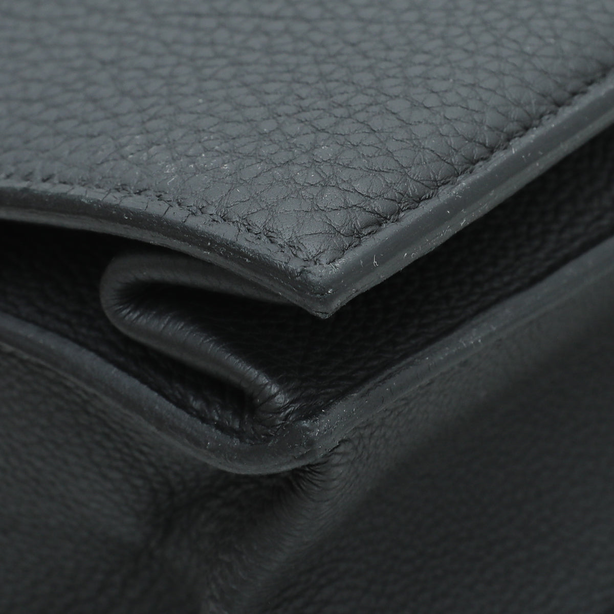Hermes Noir Sac a Depeches 2 Messenger Bag
