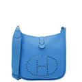 Hermes Bleu Hydra Evelyne III - GM Bag