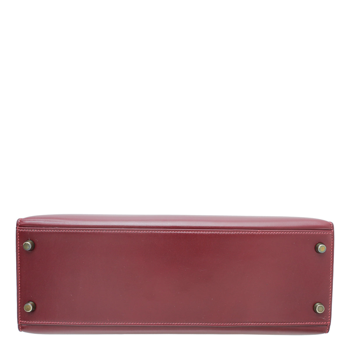 Hermes Rouge H Box Sellier Kelly 32 Bag