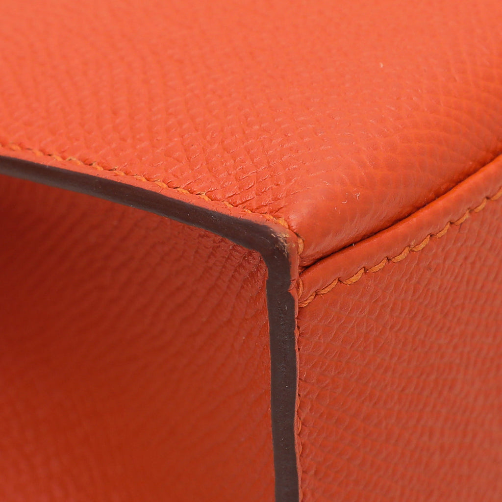 Hermes Feu Mini Kelly Pochette