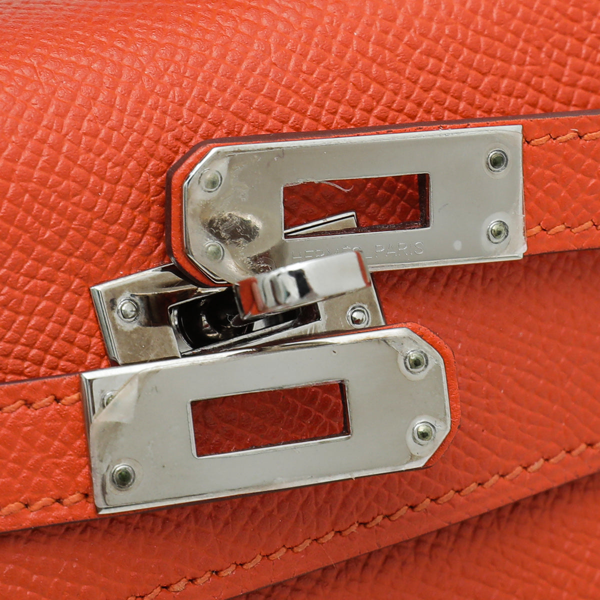 Hermes Feu Mini Kelly Pochette