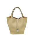Hermes Beige Marfa Picotin Lock 22 Bag