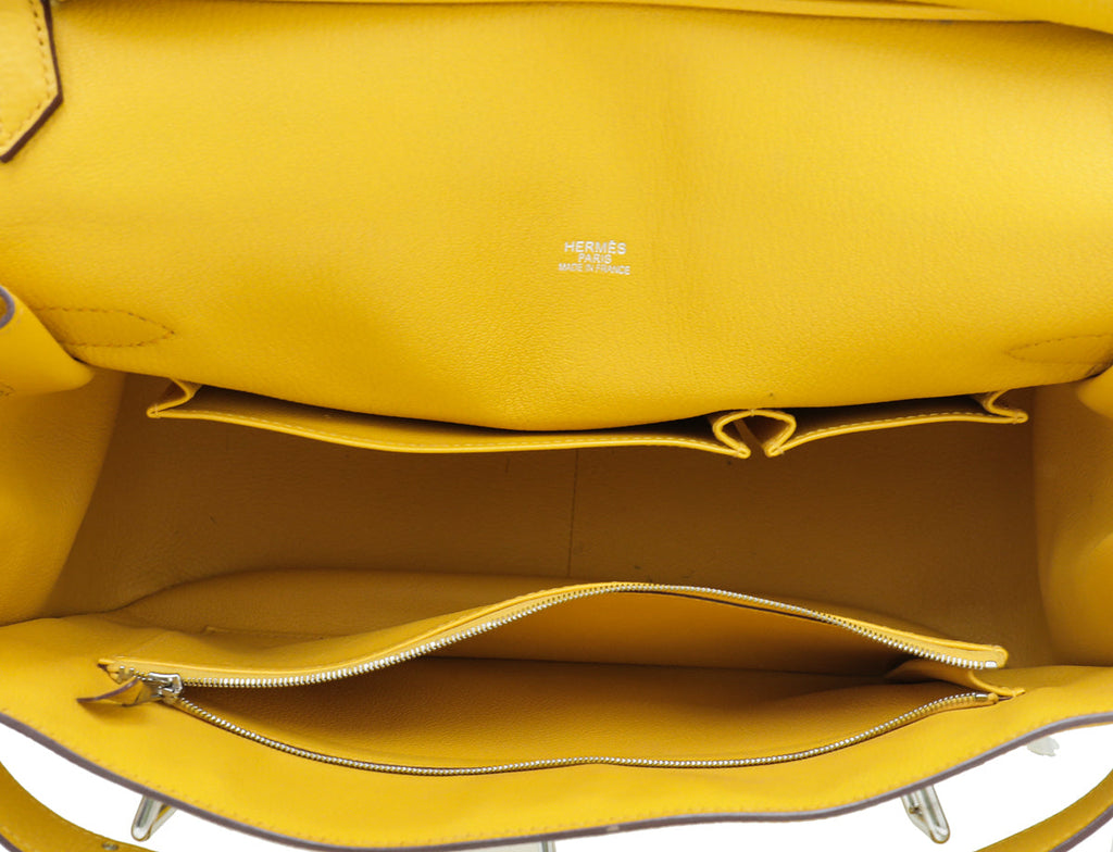 Hermes Lime Jypsiere 34 Bag