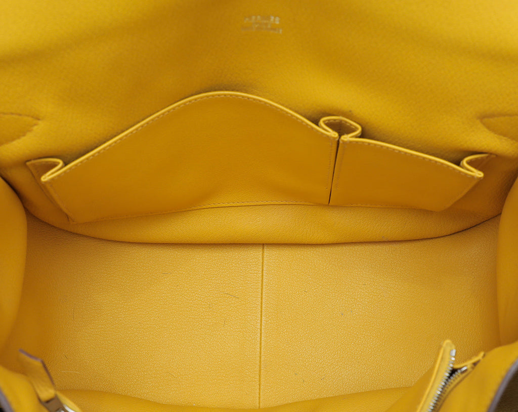 Hermes Lime Jypsiere 34 Bag
