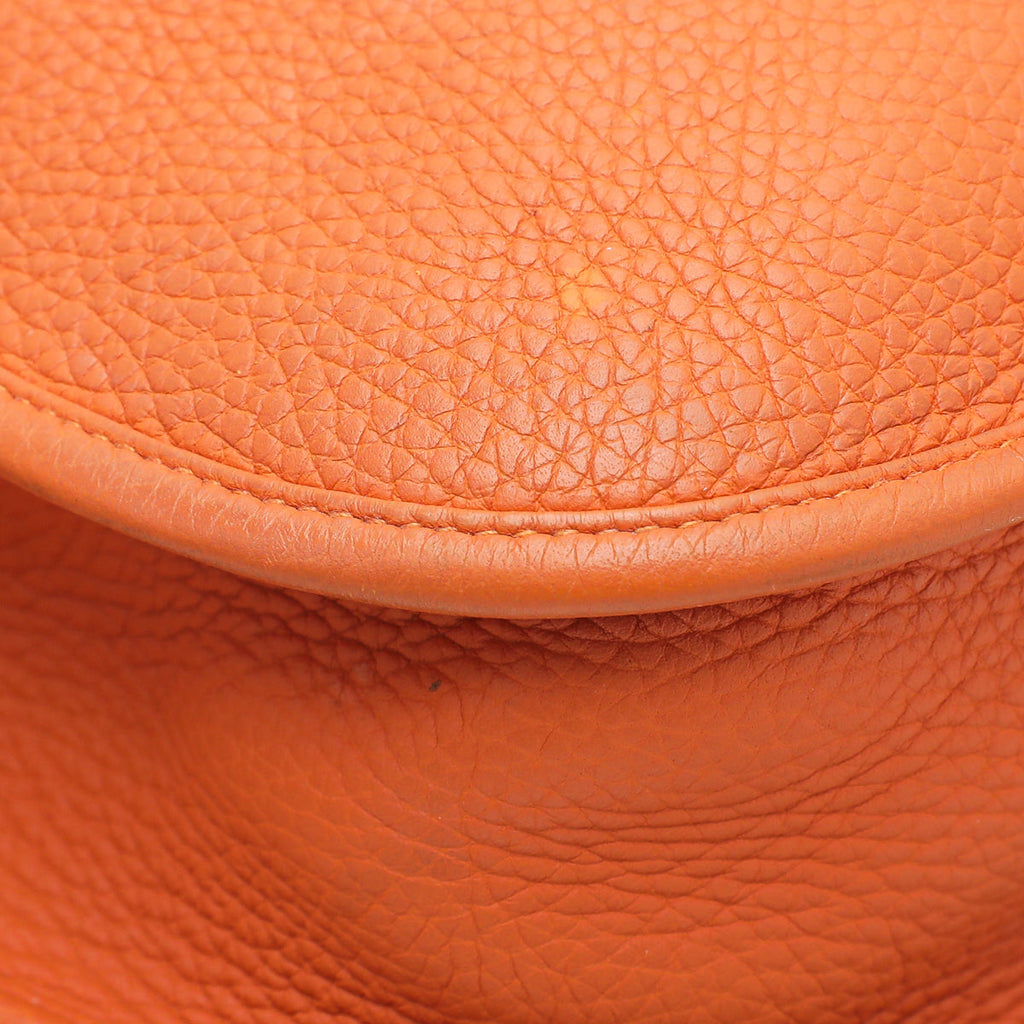 Hermes Orange Evelyne III GM Bag