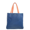 Hermes Bleu Electrique Double Sens 35 Reversible Tote Bag