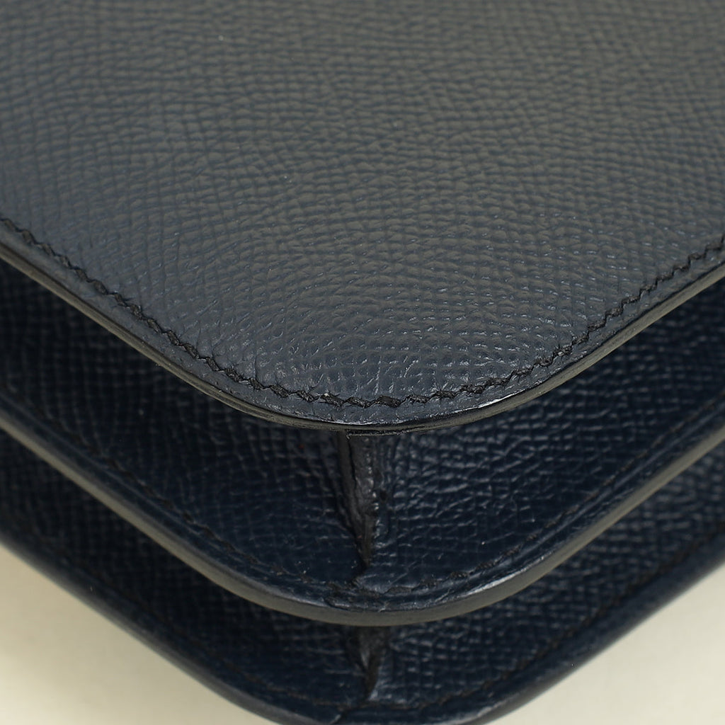 Hermes Bleu Nuit Constance Mini 18 Bag