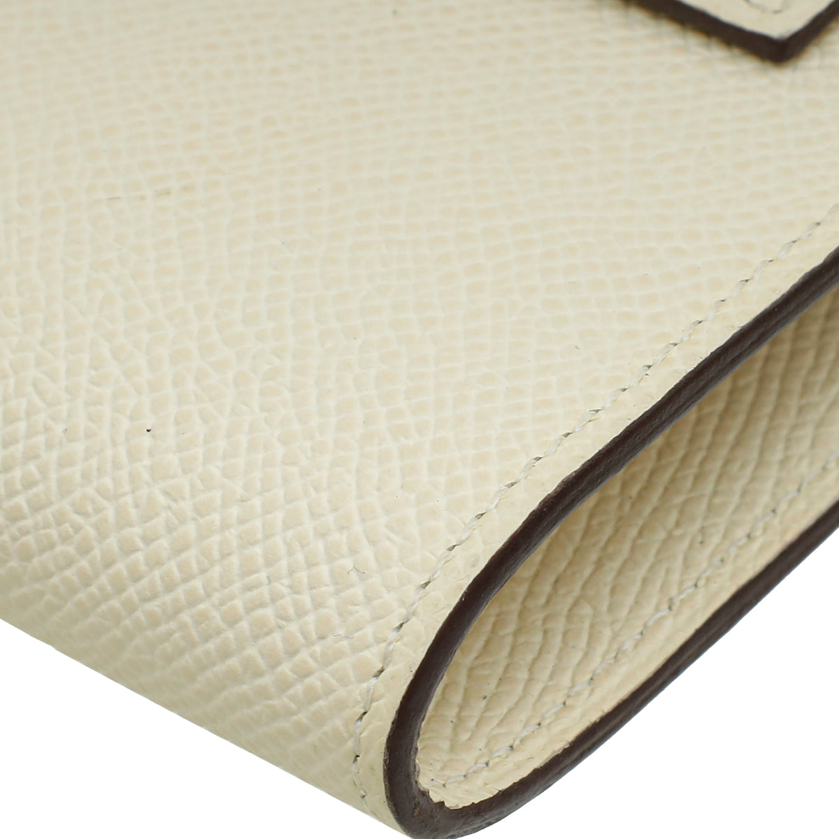 Hermes Nata Jaune Poussin Kelly Classique To Go Verso Wallet