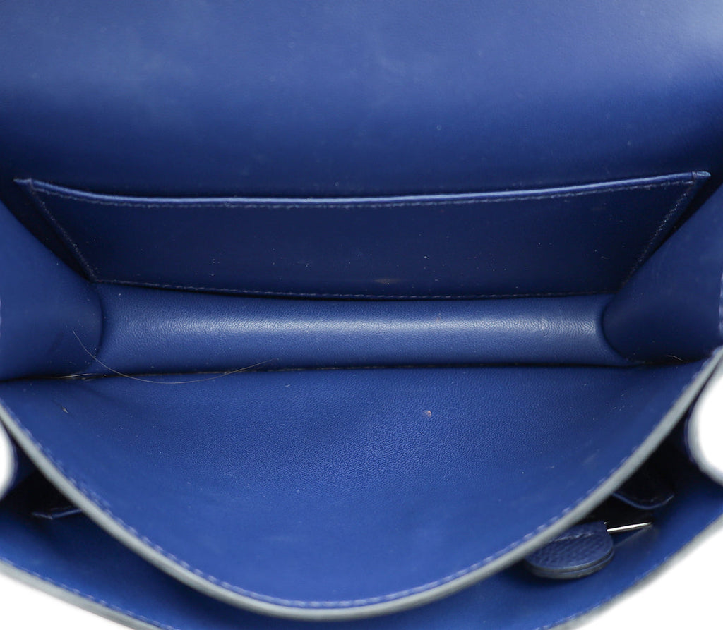 Hermes Bleu Saphire Constance 18 III Re-Edition Mini Bag