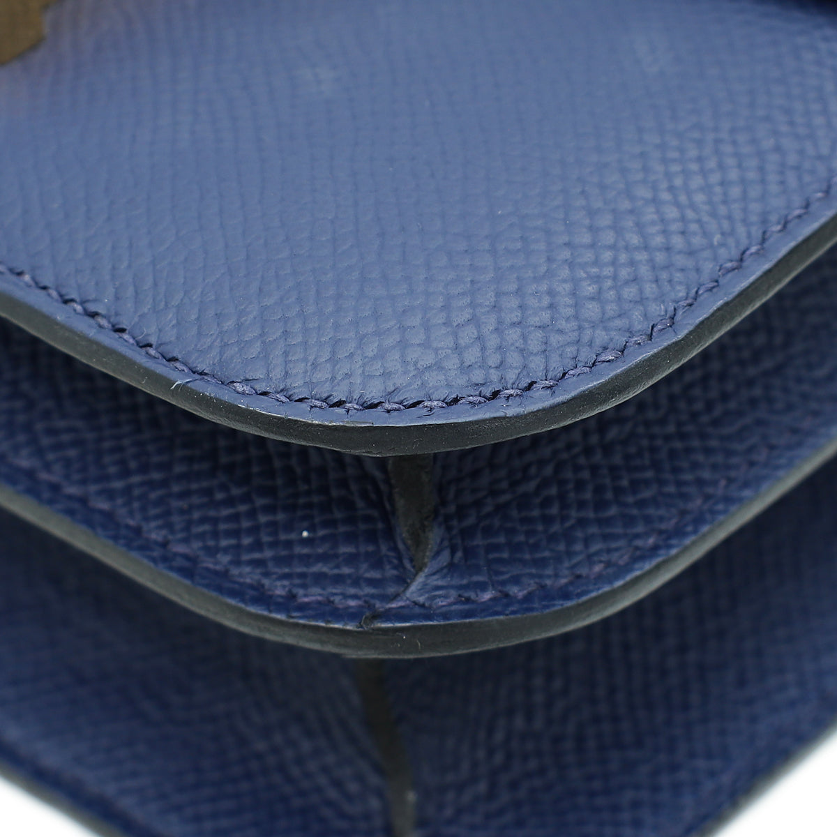 Hermes Bleu Saphire Constance 18 III Re-Edition Mini Bag