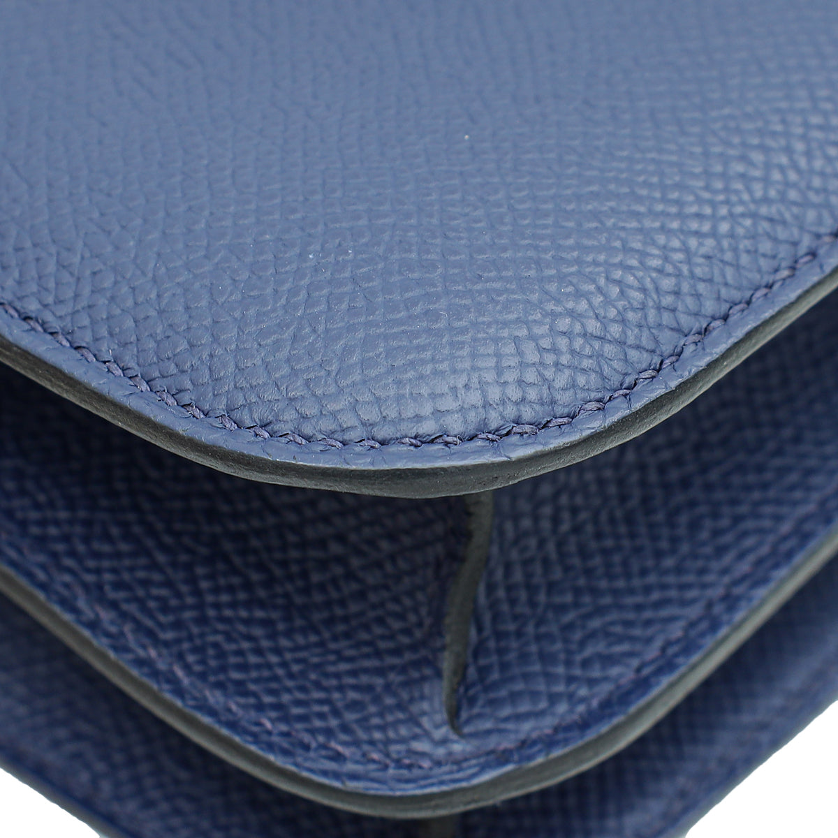 Hermes Bleu Saphire Constance 18 III Re-Edition Mini Bag