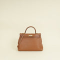 Hermes Gold Retourne Kelly 35 Bag