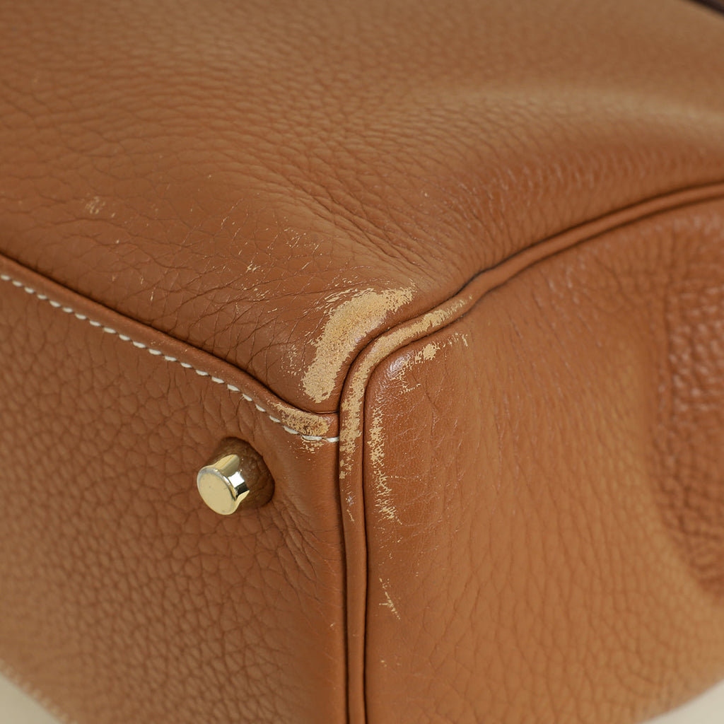 Hermes Gold Retourne Kelly 35 Bag