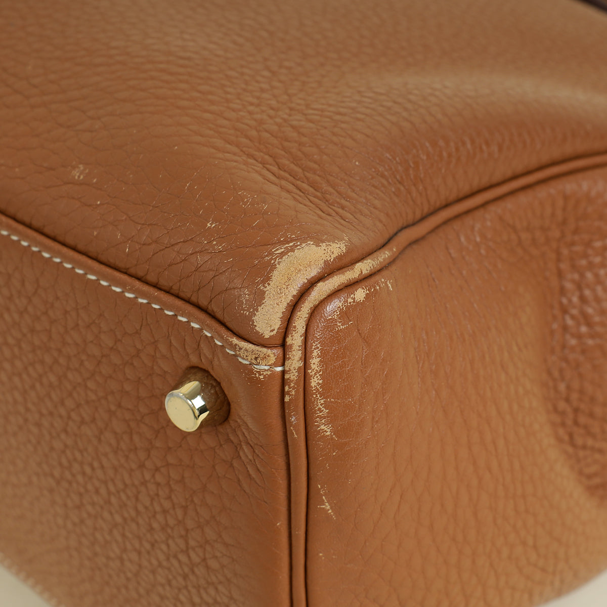Hermes Gold Retourne Kelly 35 Bag
