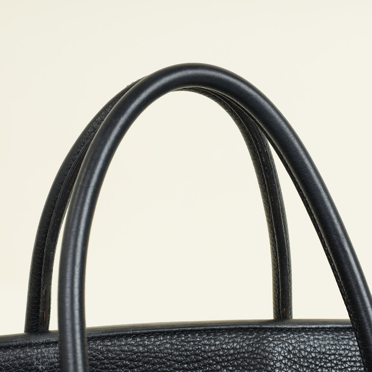 Hermes Noir Retourne Birkin 40 Bag