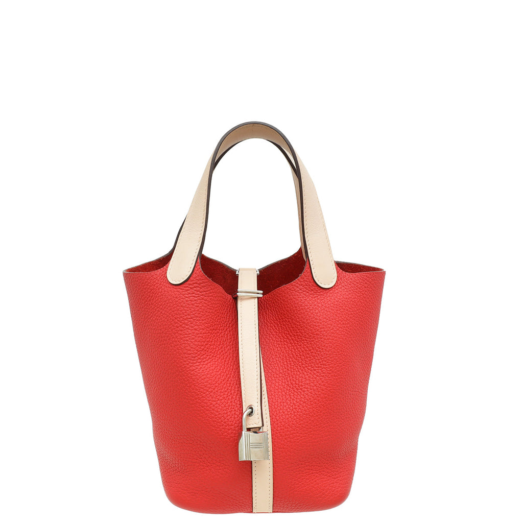 Hermes Bicolor Picotin Lock 18 Bag