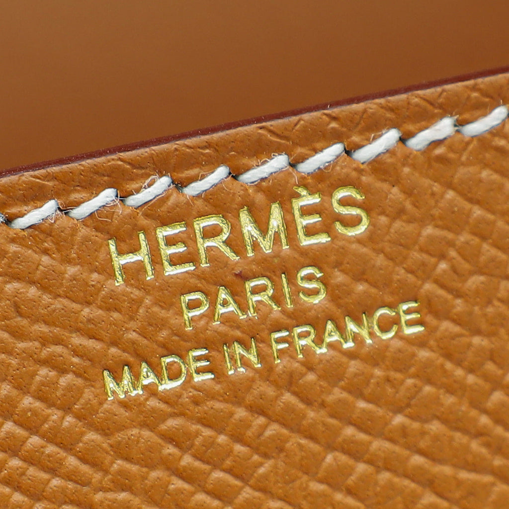 Hermes Gold Della Cavalleria Elan Bag