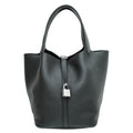 Hermes Noir Picotin Lock 22 Bag
