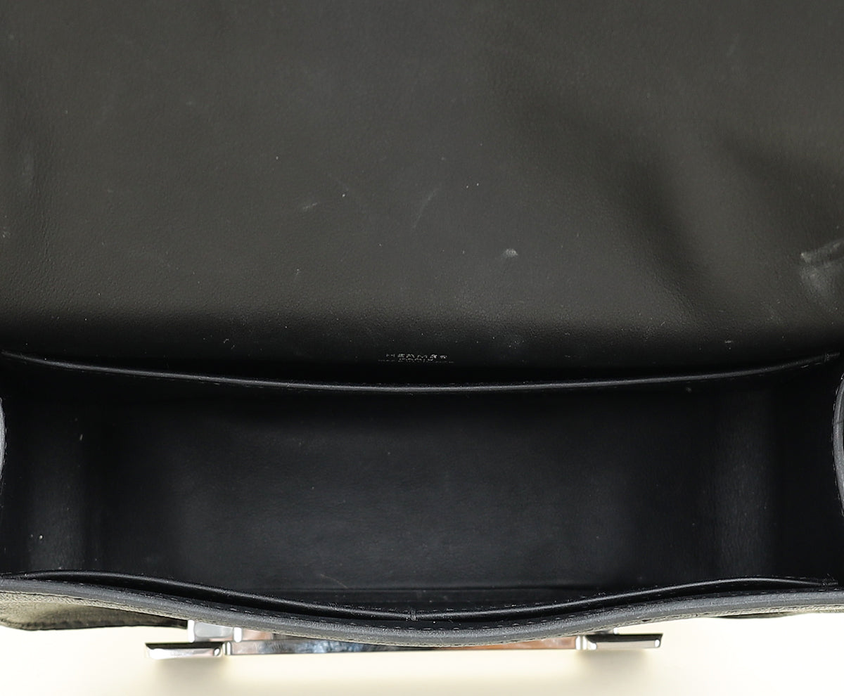 Hermes Bicolor Geta Mysore Goatskin Bag