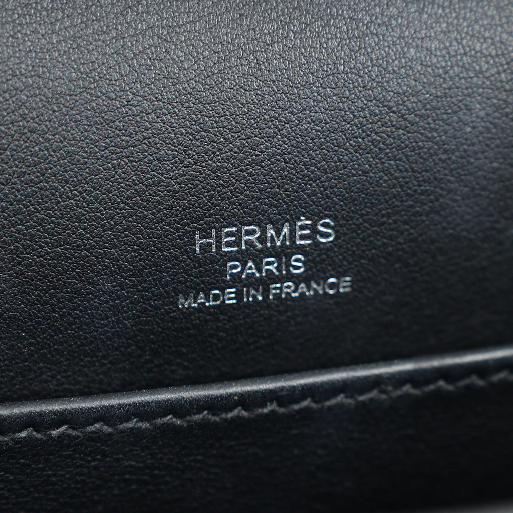 Hermes Bicolor Geta Mysore Goatskin Bag