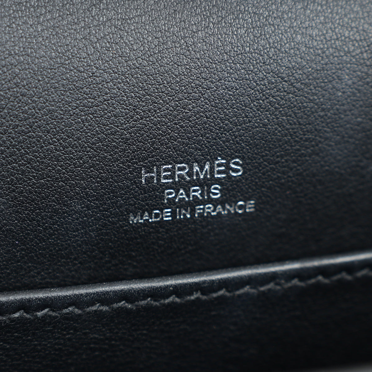 Hermes Bicolor Geta Mysore Goatskin Bag