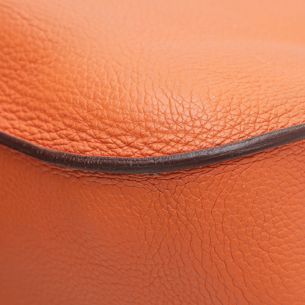 Hermes Orange Jypsiere 34 Bag