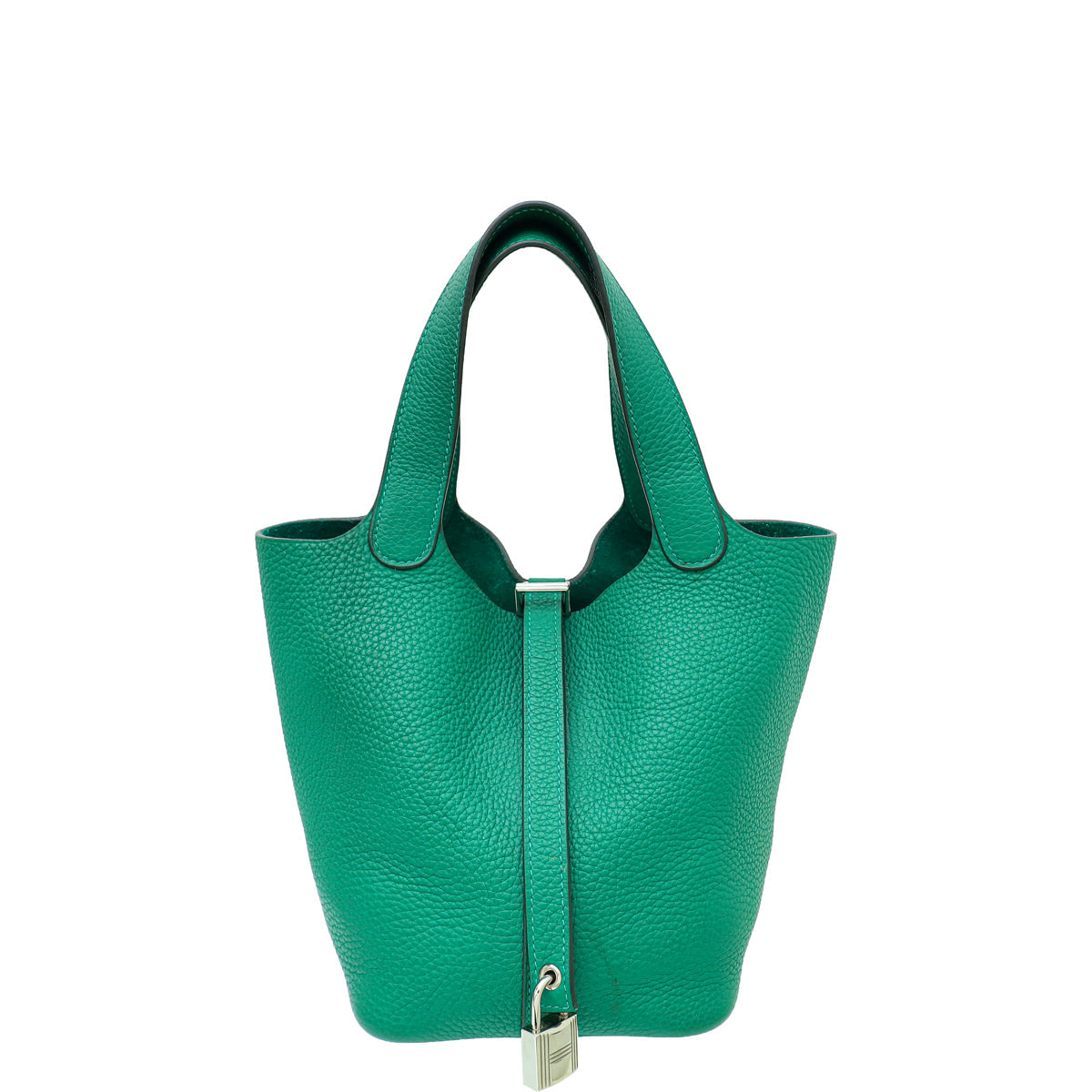 Hermes Vert Vertigo Picotin Lock 18 Bag