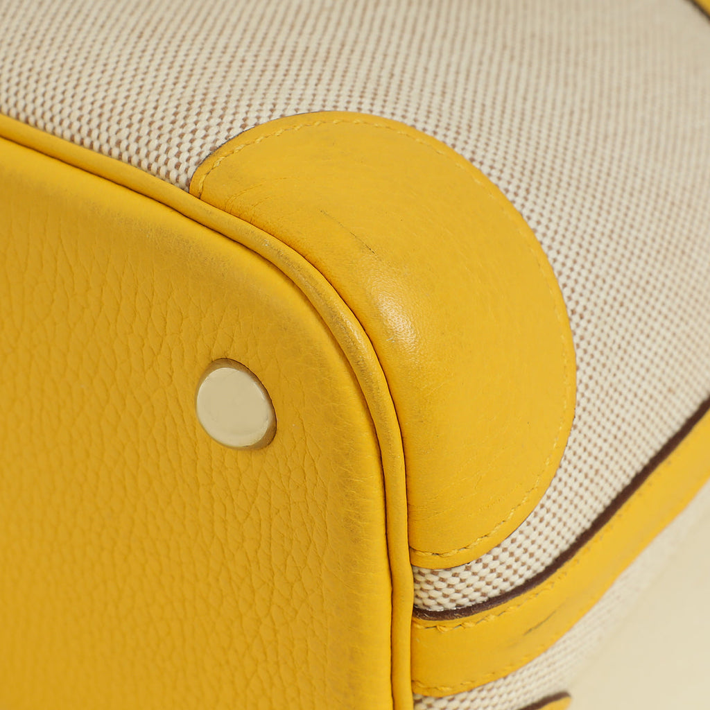 Hermes Jaune Ambre Bolide 31 Bag