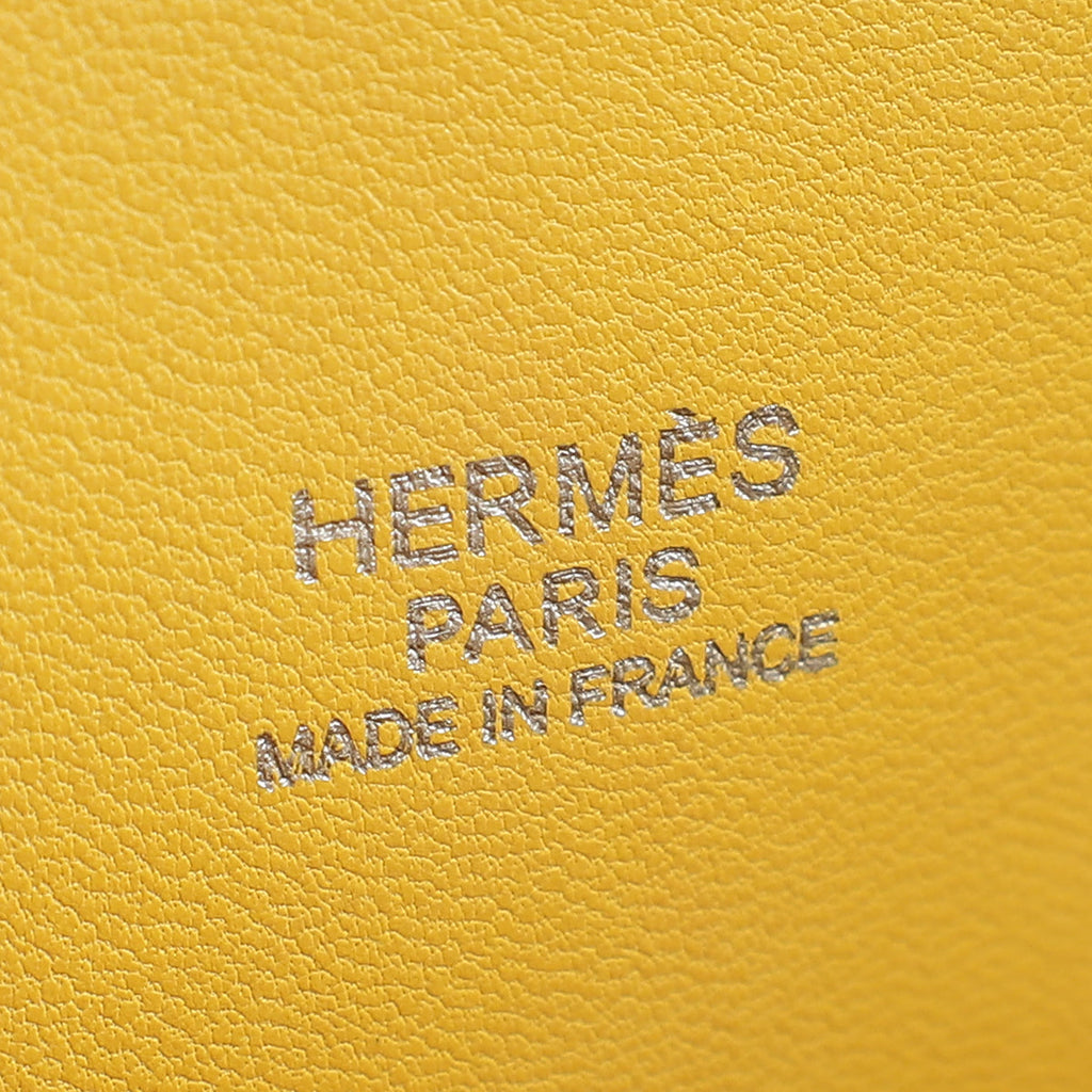 Hermes Jaune Ambre Bolide 31 Bag