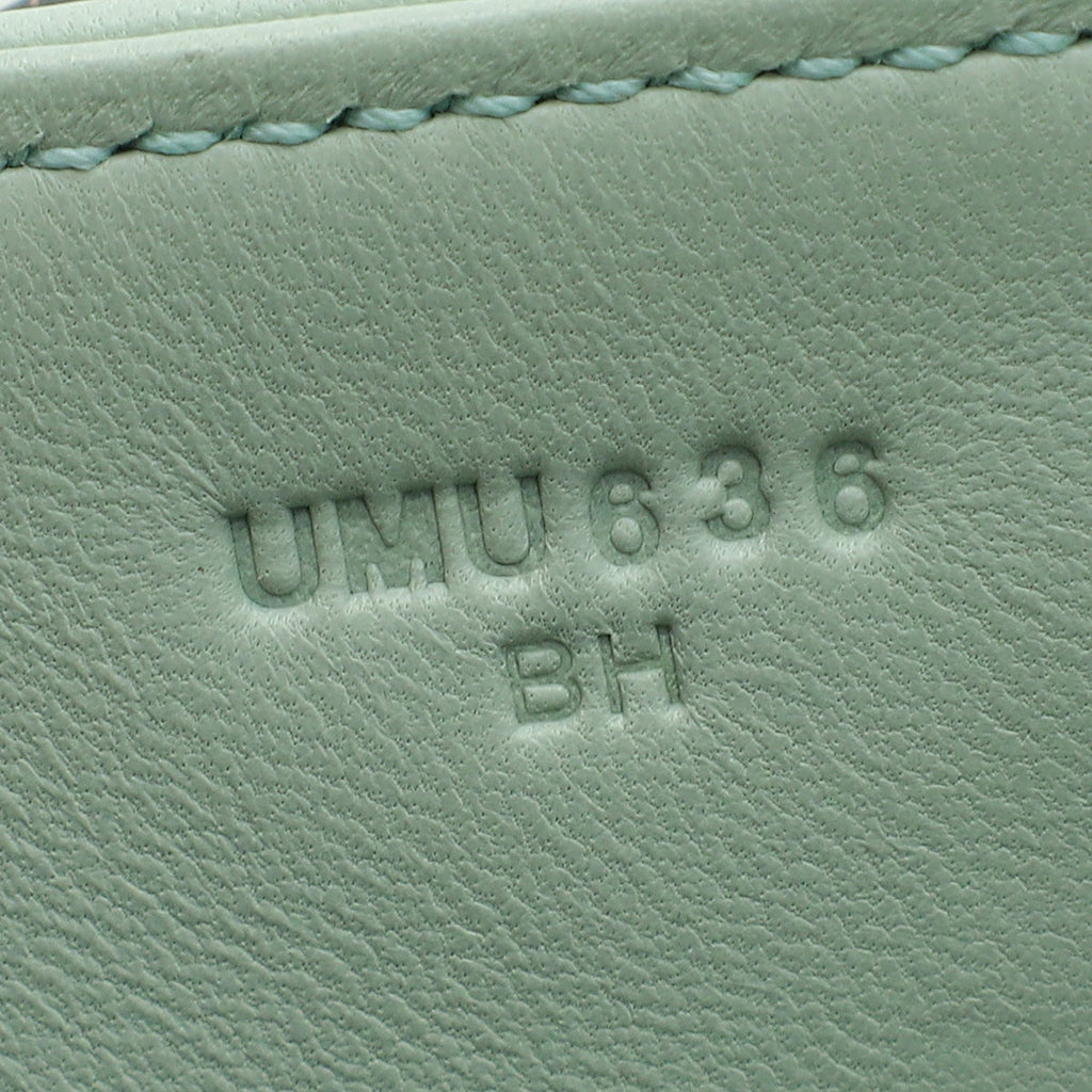 Hermes Vert D'eau Constance III Mini 18 Matte Alligator Mississippiensis Bag
