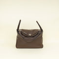 Hermes Chocolate Lindy 34 Bag
