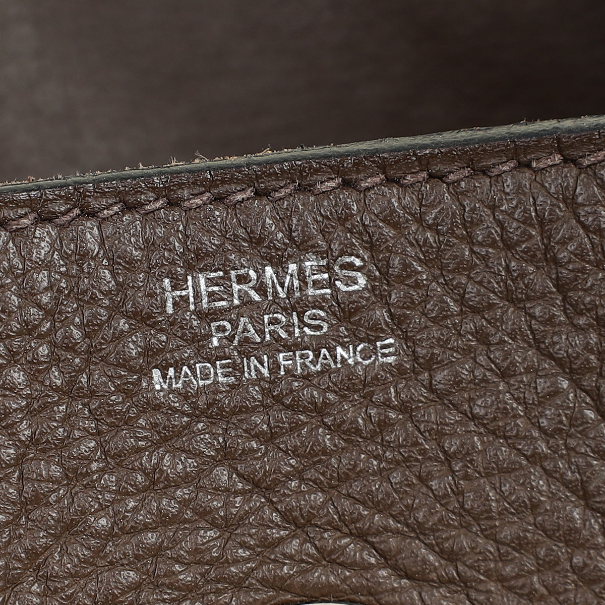 Hermes Chocolate Lindy 34 Bag