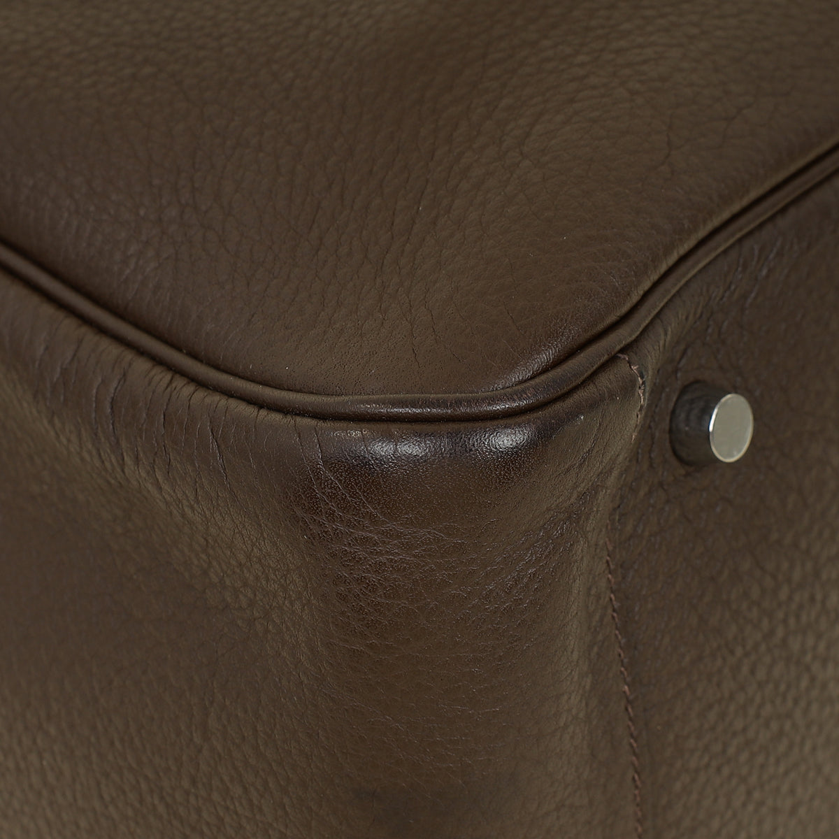 Hermes Chocolate Lindy 34 Bag