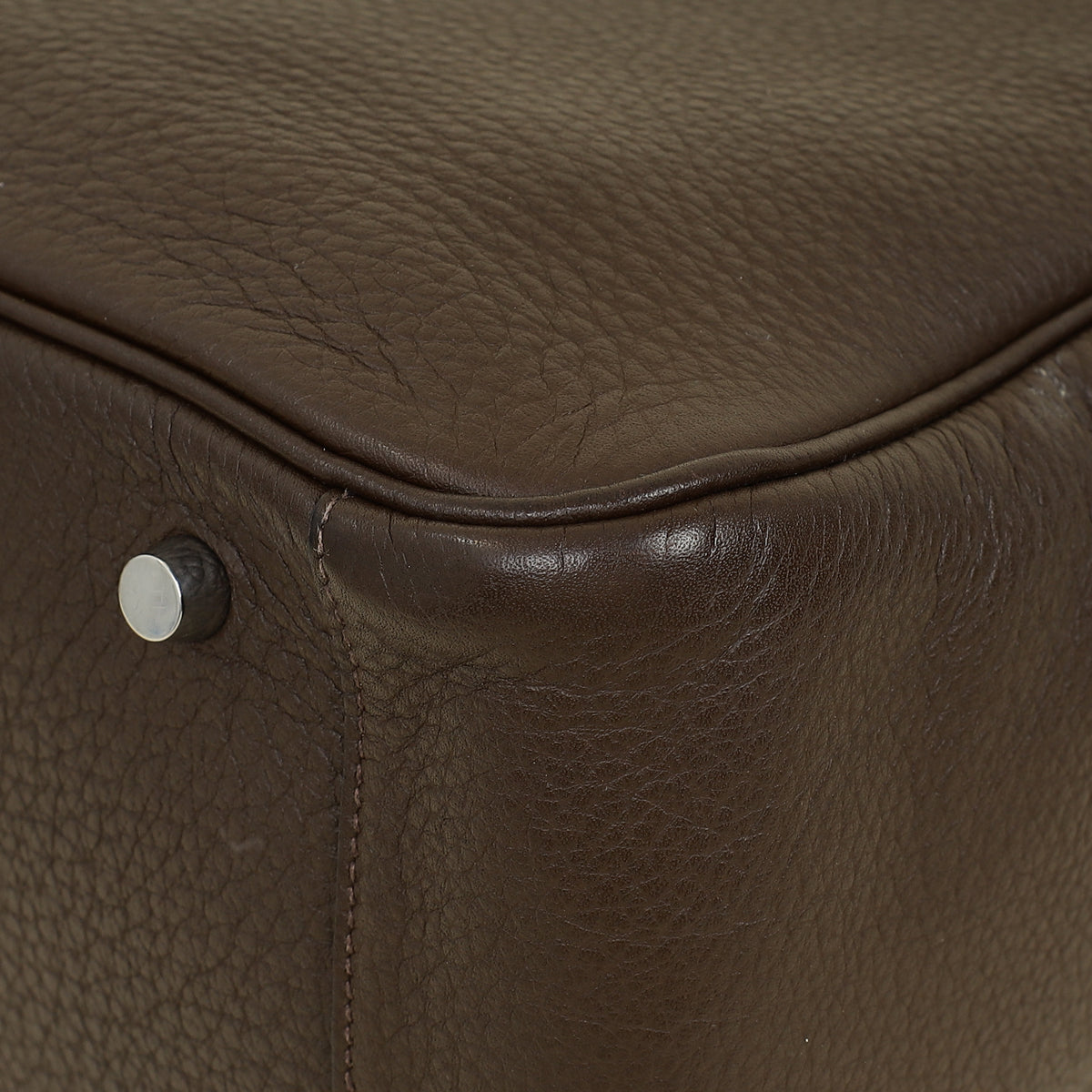 Hermes Chocolate Lindy 34 Bag