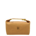 Hermes Ocre Bride-A-Brac Case Large