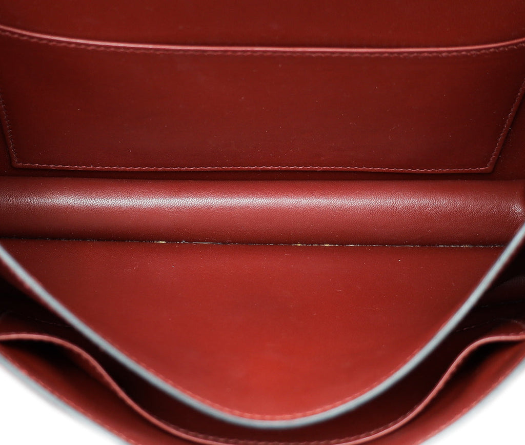 Hermes Rouge Constance Elan 25 Bag