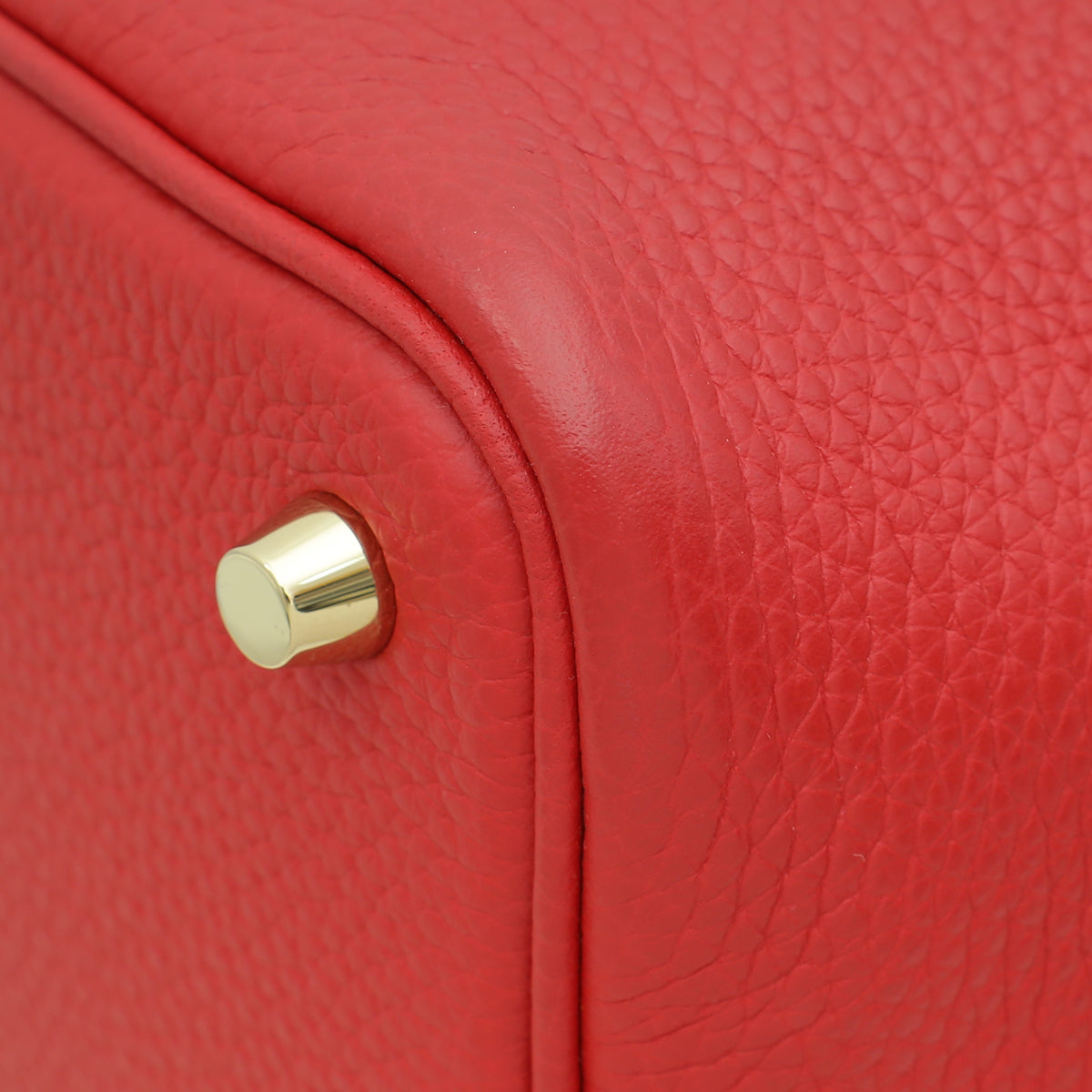 Hermes Rouge Casaque Picotin Lock 18 Bag