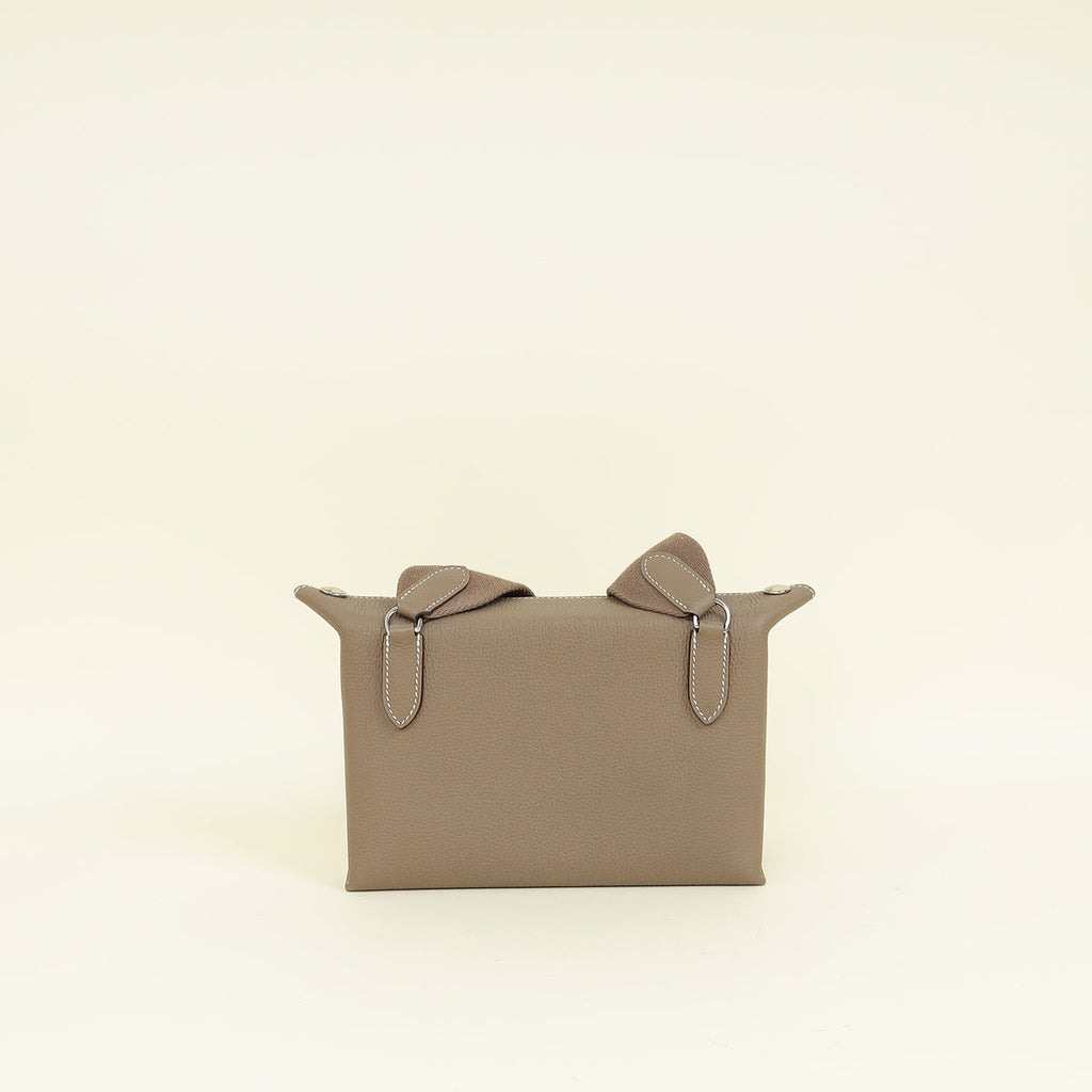 Hermes Etoupe Videpoches Faubourg Bag