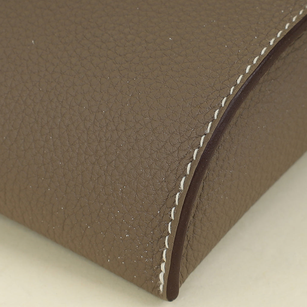 Hermes Etoupe Videpoches Faubourg Bag