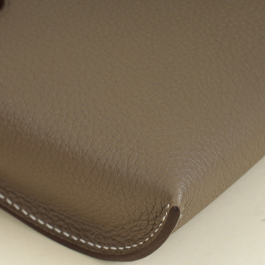 Hermes Etoupe Videpoches Faubourg Bag